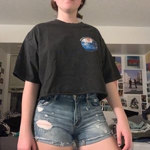 American Eagle jean shorts